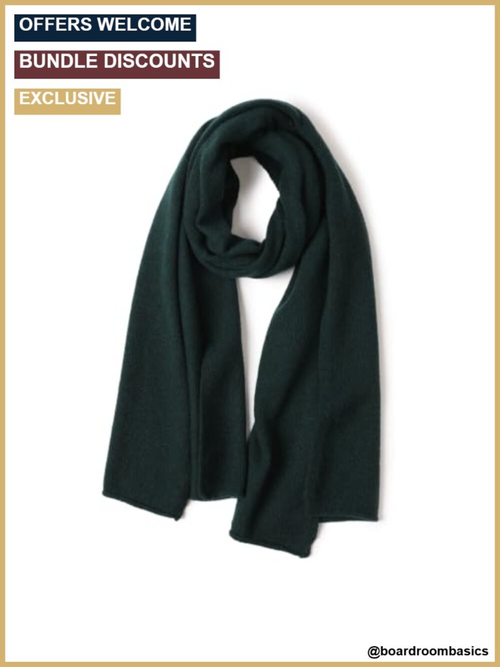 Yak Wool Winter Scarf 67x16 Extra Warm Soft Gift Box